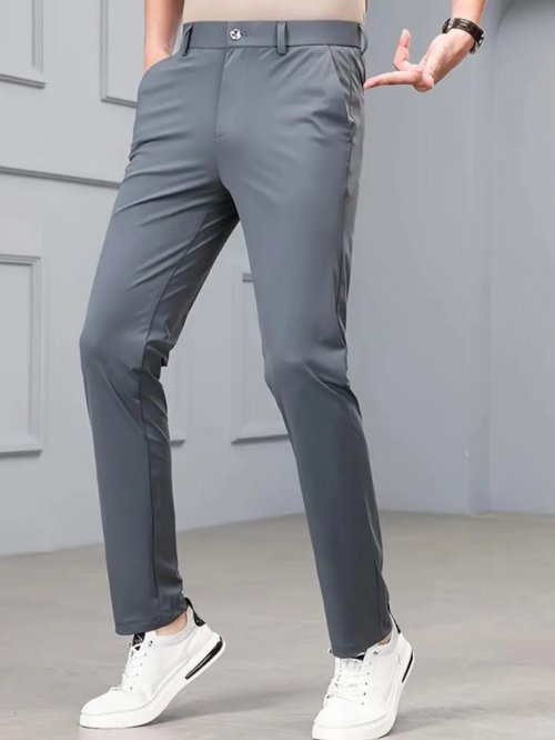 Men&#039;s Classic Stretch Pants - Breathable Lightweight 