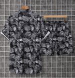 Men&#039;s 2pcs shirt and short shorts, non-stretch fabric for summer 